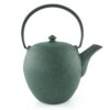 theiere japonaise en fonte verte wazuqu mayu 550ml