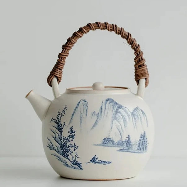 theiere japonaise paysage et rechaud 480 1000ml 4