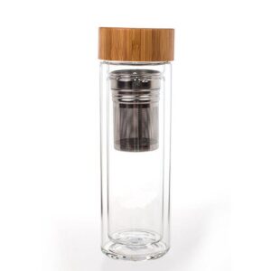 theiere nomade en verre double paroi 450ml theiere nomade en verre double paroi 450ml