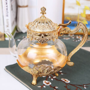theiere orientale en verre 1l 2