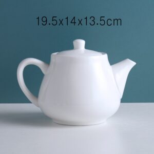theiere porcelaine blanche 700ml 1l 4 theiere porcelaine blanche 700ml 1l 4