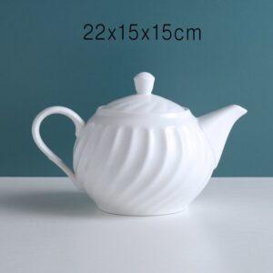 theiere porcelaine blanche 700ml 1l 6 theiere porcelaine blanche 700ml 1l 6
