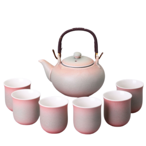 theiere service 6 tasses colore 750ml theiere service 6 tasses colore 750ml