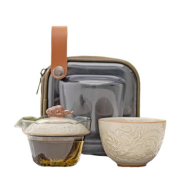 theiere solitaire ceramique et verre 100ml