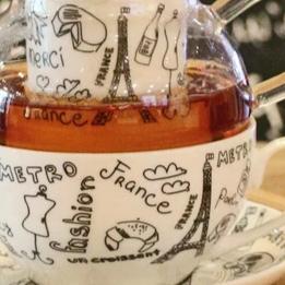 theiere solitaire en verre francaise 360ml