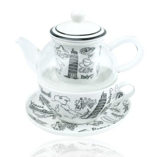 theiere solitaire en verre italienne 360ml 2 theiere solitaire en verre italienne 360ml 2