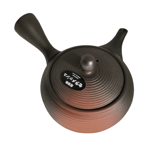 theiere tokoname kyusu rouge et noir 350ml