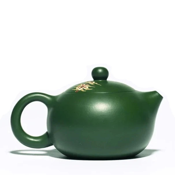 theiere yixing verte et tasses 180ml 5