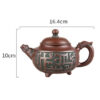 theieres yixing gravees 190 390ml 8