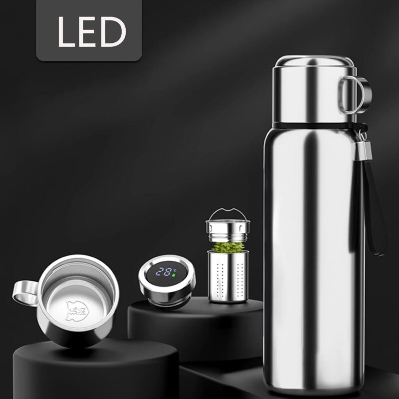 thermos avec infuseur integre affichage temperature 12l thermos avec infuseur integre affichage temperature 12l