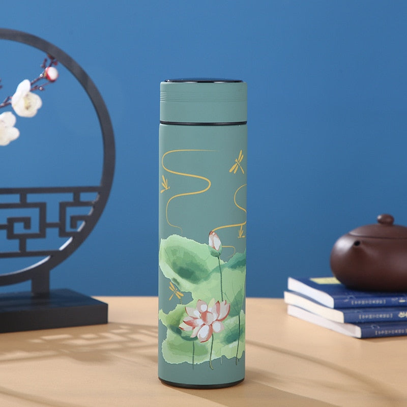 thermos avec temperature et filtre inox 450ml 5