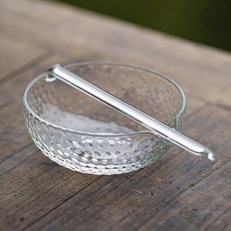 verseuse en verre avec stylet 180ml