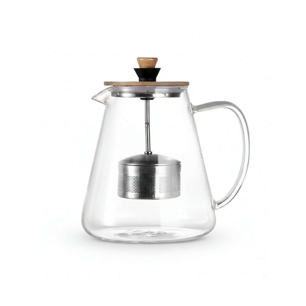 Bouilloire Théière en Verre 750ml-1,5L - Image générée par IA